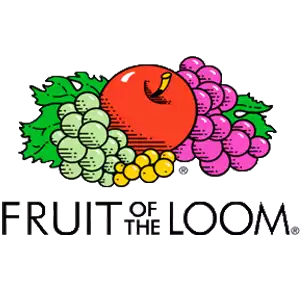 Logo de Fruits of the Loom, ropa promocional de gran calidad