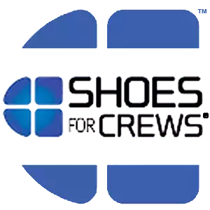 Logo de Shoes for Crews, especialistas en zapatos antideslizantes para trabajo