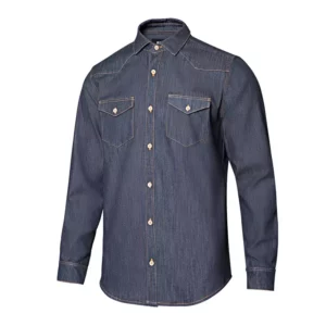 Camisa denim hombre Velilla 405006s