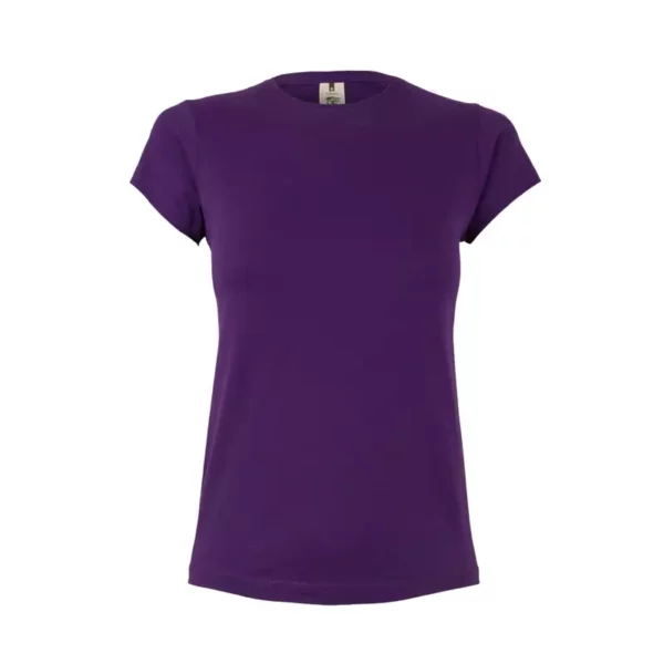 Camiseta manga corta mujer MK170CV morado