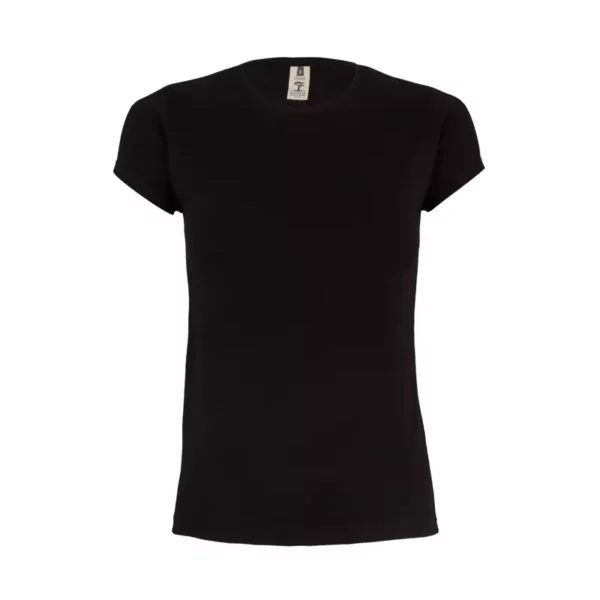 Camiseta manga corta mujer MK170CV negro