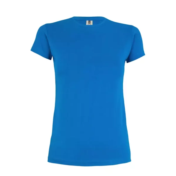 Camiseta manga corta mujer MK170CV azul atolón