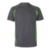 Camiseta técnica bicolor Velilla 105501 gris y verde lima