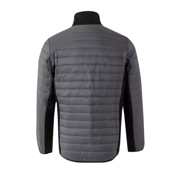 Chaqueta acolchada ligera Velilla 206009 en gris y negro