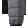 Chaqueta acolchada ligera Velilla 206009 en gris y negro