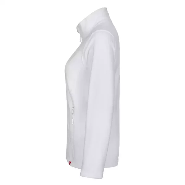 Chaqueta polar mujer 201502w, color blanco