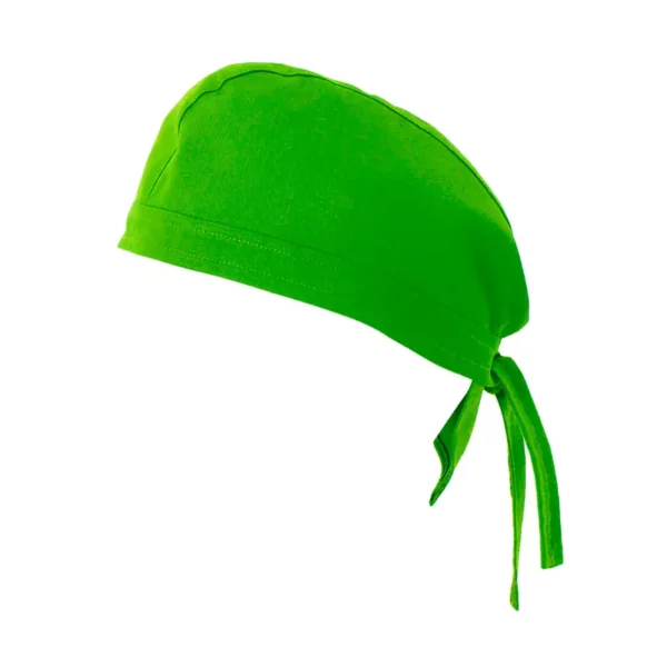 Gorro de cocina Velilla 404002, verde lima