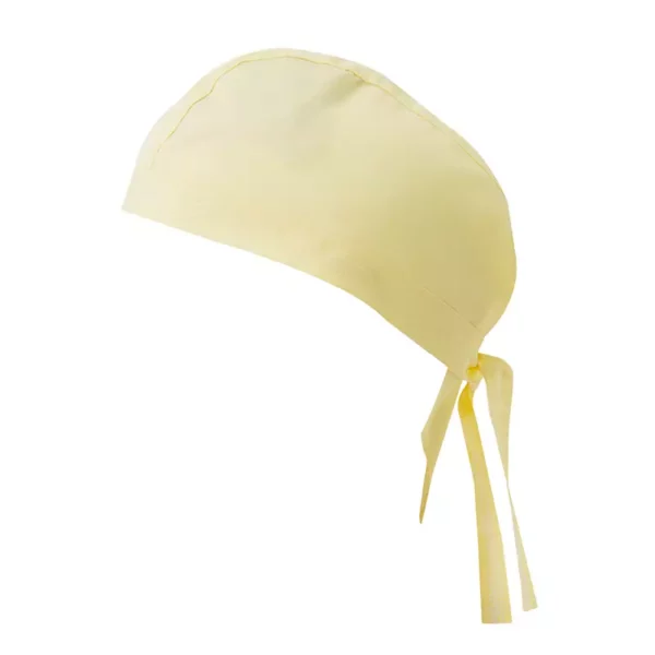 Gorro de cocina Velilla 404002, amarillo claro