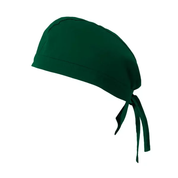 Gorro de cocina Velilla 404002, verde bosque