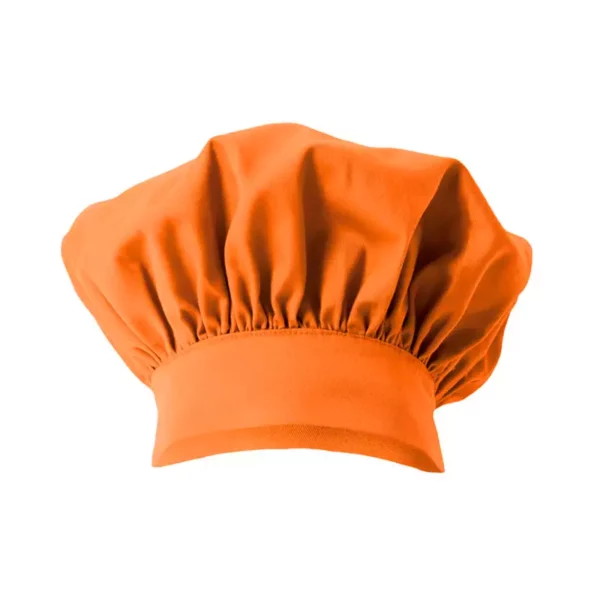 Gorro de cocina francés modelo 404001, color naranja