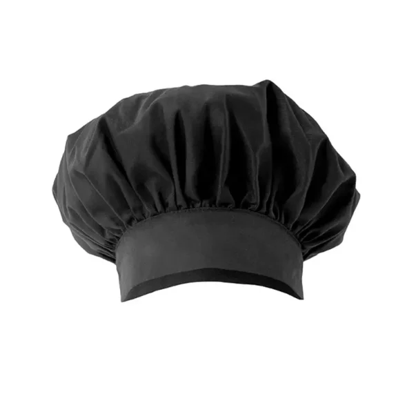 Gorro de cocina francés modelo 404001, negro