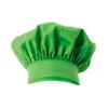 Gorro de cocina francés modelo 404001, color verde lima