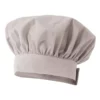 Gorro de cocina francés modelo 404001, color gris hielo