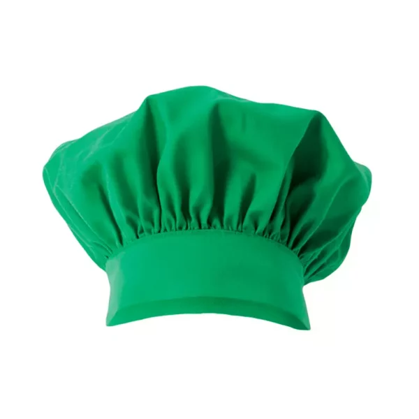 Gorro de cocina francés modelo 404001, color verde