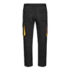 Pantalón bicolor Velilla 103004, negro y amarillo