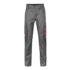 Pantalón bicolor Velilla 103004, gris y rojo