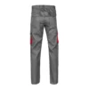 Pantalón bicolor Velilla 103004, gris y rojo