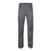 Pantalón bicolor Velilla 103004, gris y naranja