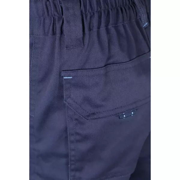 Pantalón bicolor Velilla 103004, azul marino y celeste