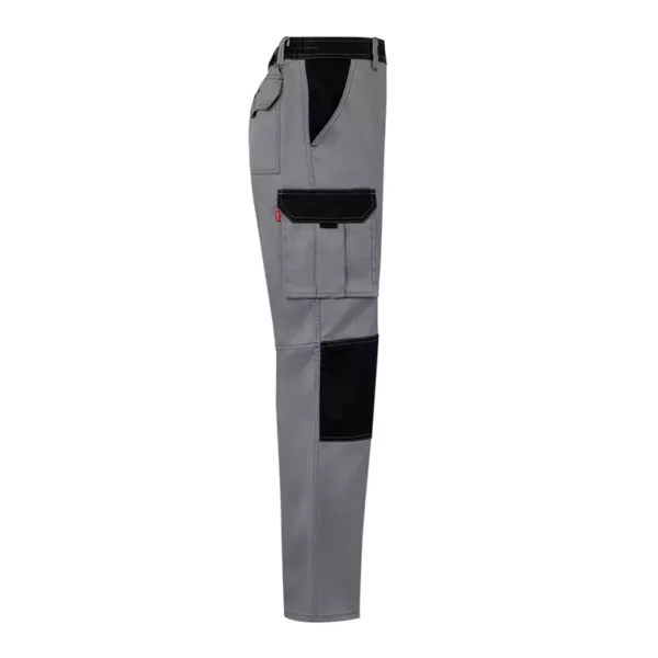 Pantalón bicolor modelo 103020B, gris y negro