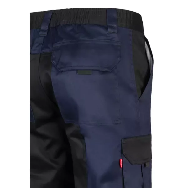 Pantalón bicolor modelo 103020B, azul navy y negro