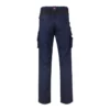 Pantalón canvas bicolor Velilla 103011B, azul navy y negro