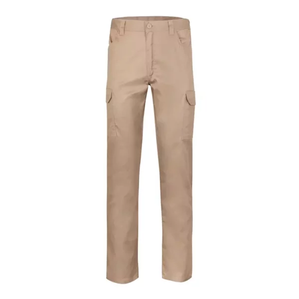 Pantalón multibolsillos modelo 103025 en color beige arena