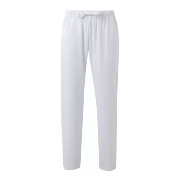 Pantalón sanitario microfibra modelo 533007, color blanco