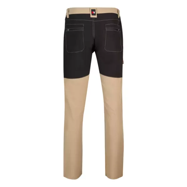 Pantalón trekking stretch Velilla 103022S, beige y negro