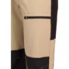 Pantalón trekking stretch Velilla 103022S, beige y negro