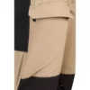 Pantalón trekking stretch Velilla 103022S, beige y negro