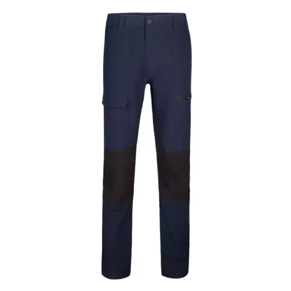 Pantalón trekking stretch Velilla 103022S, azul navy y negro