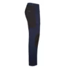 Pantalón trekking stretch Velilla 103022S, azul navy y negro