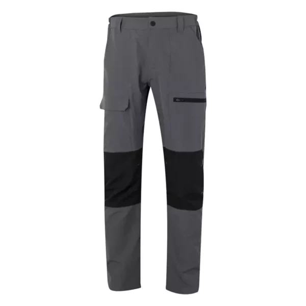 Pantalón trekking stretch Velilla 103022S, gris y negro