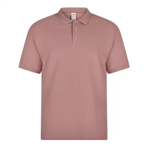 Polo de manga corta Mackay Mukua PS2001U rosa pálido