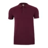 Polo de manga corta unisex Mukua MK215CV vino