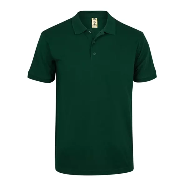 Polo de manga corta unisex Mukua MK215CV verde botella