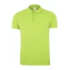 Polo de manga corta unisex Mukua MK215CV verde lima