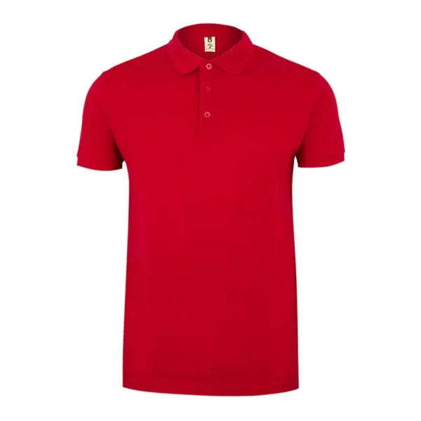 Polo de manga corta unisex Mukua MK215CV rojo