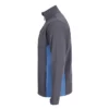 Chaqueta softshell bicolor 106004 en gris y azul