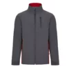 Chaqueta softshell bicolor 106004 en gris y rojo