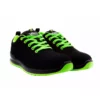 Zapatilla de Seguridad V-PRO 707007 S1P ESD SR en color negro y verde lima