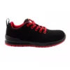 Zapatilla de Seguridad V-PRO 707007 S1P ESD SR en color negro y rojo