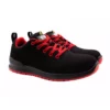 Zapatilla de Seguridad V-PRO 707007 S1P ESD SR en color negro y rojo