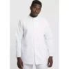 Chaqueta sanitaria unisex Creyconfe Básicos Ferrol Plus en color blanco.