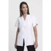 Chaqueta sanitaria para mujer Creyconfe Básicos Gales en color blanco