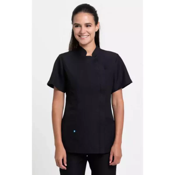 Chaqueta sanitaria para mujer Creyconfe Básicos Henet en color negro