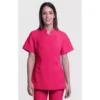 Chaqueta sanitaria para mujer Creyconfe Básicos Henet en color fucsia