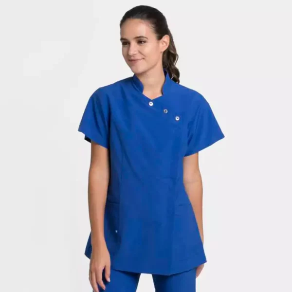 Chaqueta sanitaria Creyconfe Tech Geneve para mujer en color azul royal