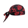 Bandana Egochef, 100% algodón, diseño unisex, con hibiscos estampados